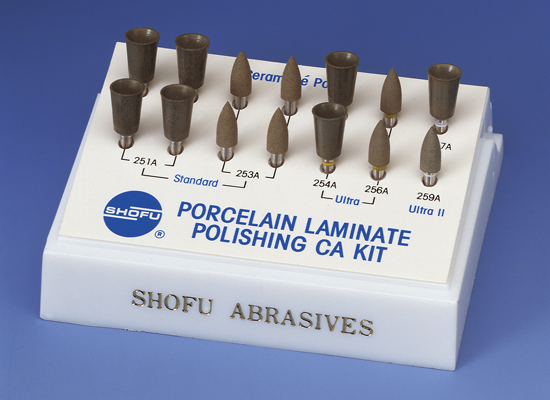 Shofu Porcelain Laminate Polishing Kit - blaudental