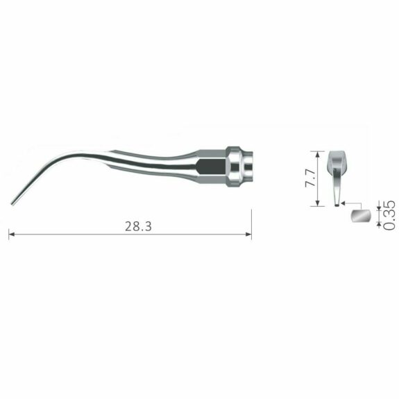 Ultraschallspitze Universal Nr. 9 GC2 für KaVo PIEZOlux* und KaVo SONOsoft* | 143506