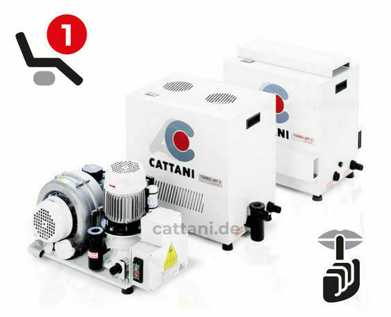 CATTANI TURBO-JET 1 ABSAUGEINHEIT MODULAR MIT STEUEREINHEIT NEU | 190665