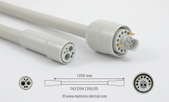 Ultradent Turbineschlauch 4-Loch mit Licht – 743.D54.1350.05 | 192034