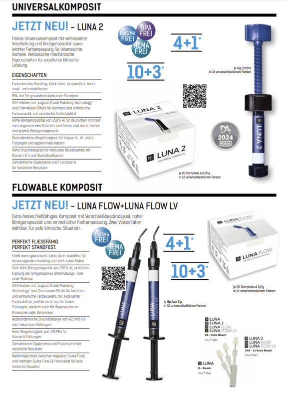 SDI ANGEBOTE | LUNA 2 / LUNA FLOW+LUNA FLOW LV | 191179