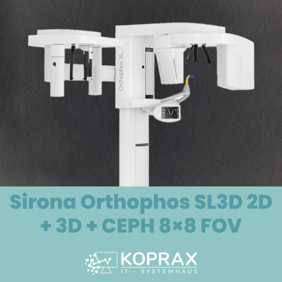 Sirona Orthophos SL3D 2D + 3D + CEPH 8×8 FOV | 194065