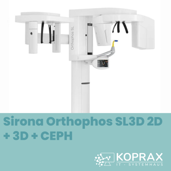 Sirona Orthophos SL3D 2D + 3D + CEPH 11×10 FOV | 194050