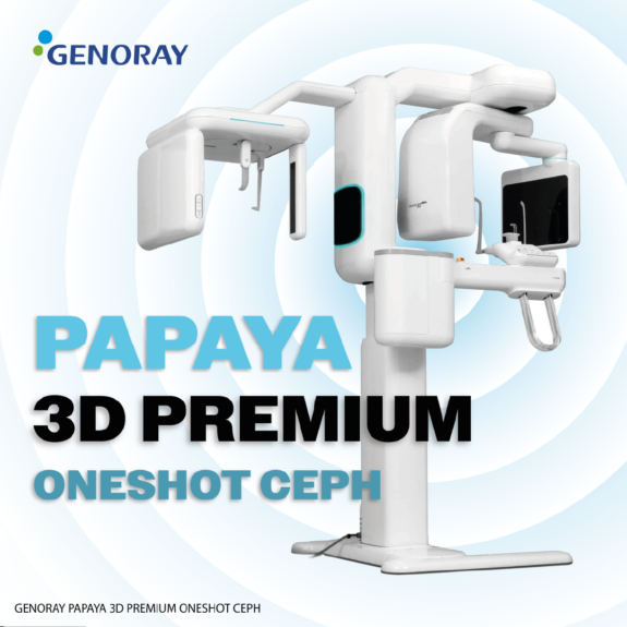 GENORAY PAPAYA 3D Premium + OneShot CEPH – DVT NEUGERÄT „inkl. Installation, Workstation, Befundmonitor“ inkl. 10 Jahre Garantie | 194333