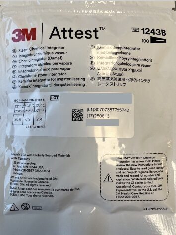 Comply SteriGage Chemical Integrator (10×100 St.) | 197621