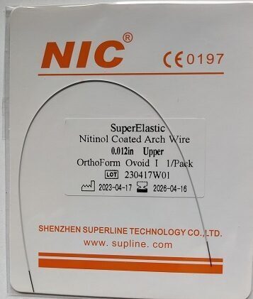 NIC® Rundbogen Nitinol OK Ovoidform 0.012′′ (3×25 St.) | 197931