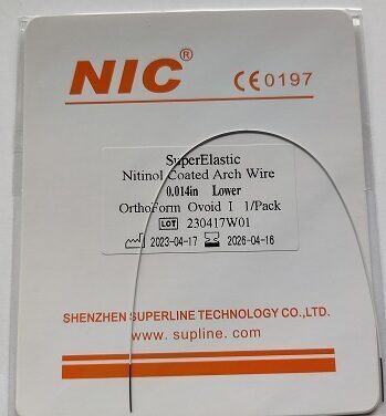 NIC® Rundbogen Nitinol UK Ovoidform 0.014′′ (3×25 St.) | 197926