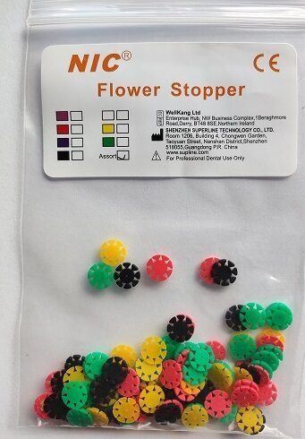 Flower Stopper (safety memo disc) sortiert (2×100 St.) | 197975