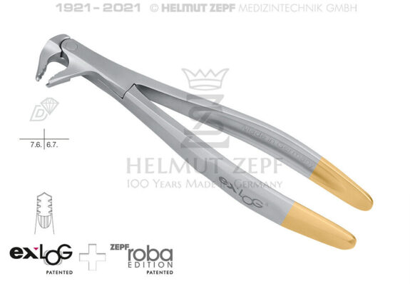 EXLOG® ZAHNZANGE FIG. 22 >> DIAMANTIERT SPEC.-MAUL, TIEFGREIFEND | 199092
