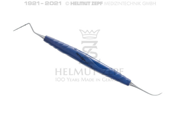 KOMBI INSTRUMENT, PARADONTOMETER NORTH CAROLINA CNC, SONDE FIG. 3A IM BIONIK GRIFF KOBALTBLAU | 200084