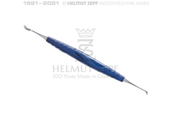 SINUS-HEBER – DOPPELENDIG, NACH HO-HI BIONIK GRIFF KOBALT-BLAU STUMPF 4X10MM / 4,5MM RUND | 200668