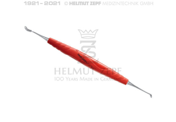 SINUS-HEBER – DOPPELENDIG, NACH HO-HI BIONIK GRIFF HELLROT-MAGENTA STUMPF 4X10MM / 4,5MM RUND | 200676