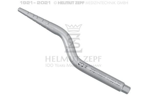 OSTEOTOMEINSATZ ANGULIERT GRÖßE 3, KONISCH Ø 2MM-4MM, KONVEX SCHAFT Ø4MM, GRADUIERUNG 5/8/10/13/16MM | 201402