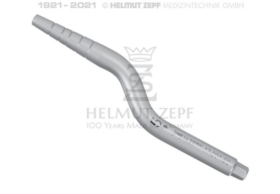 OSTEOTOMEINSATZ ANGULIERT GRÖßE 5, KONISCH Ø3MM – 5MM, KONVEX SCHAFT Ø5MM, GRADUIERUNG 5/8/10/13/16MM | 201406