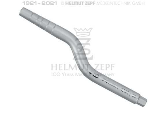 OSTEOTOMEINSATZ ANGULIERT GRÖßE 6, KONISCH Ø 4MM – 5MM, KONVEX SCHAFT Ø5MM, GRADUIERUNG 5/8/10/13/16MM | 201408