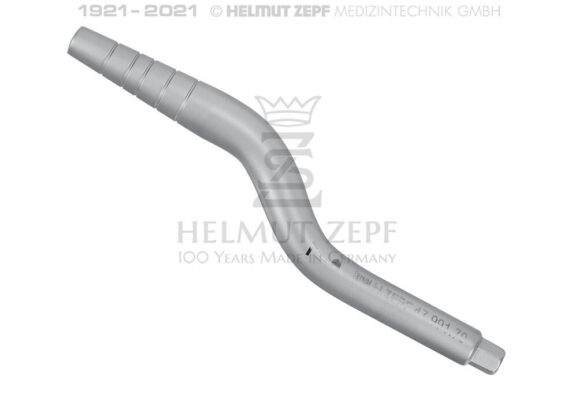 OSTEOTOMEINSATZ ANGULIERT GRÖßE 7, KONISCH Ø 4MM – 6MM, KONVEX SCHAFT Ø6MM, GRADUIERUNG 5/8/10/13/16MM | 201410