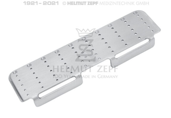 EINSCHUB F. CMF-SCHRAUBEN DER Ø 1,0 X 4 / Ø1,2 X 4 & Ø1,5 X 2  | 201534