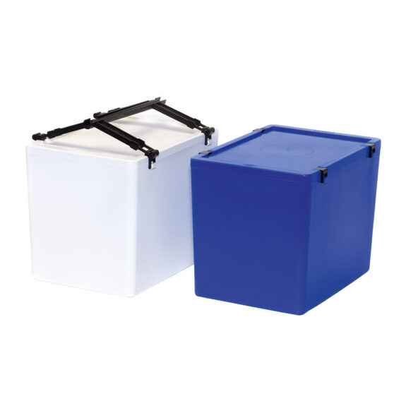 Container m. Deckel blau Gr.4 St | 218145