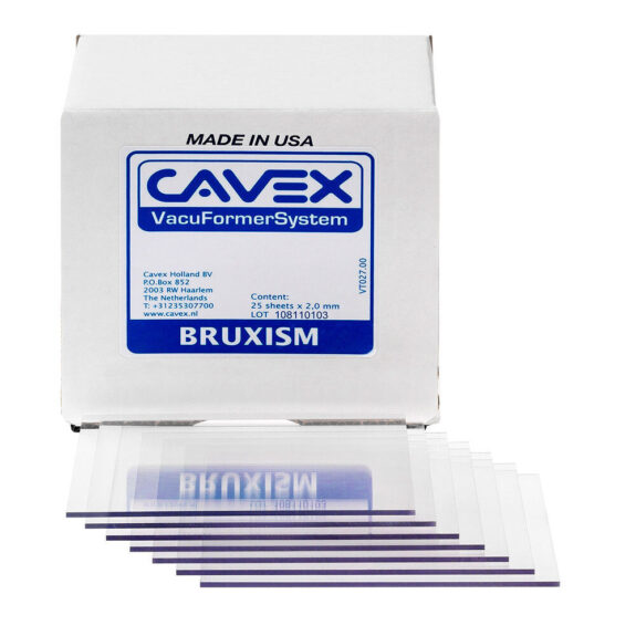 Cavex VF Bruxism 2,0x125x125mm 25St | 223291