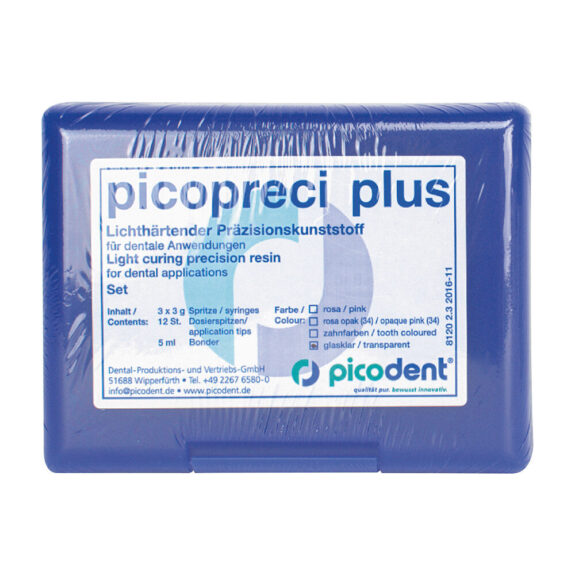 picopreci plus glasklar 3x3g | 205559