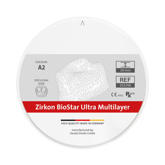 Zirkon BioStar Ultra ML A2 98,5X18mm St | 210765