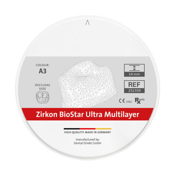 Zirkon BioStar Ultra ML A3 98,5X18mm St | 210767