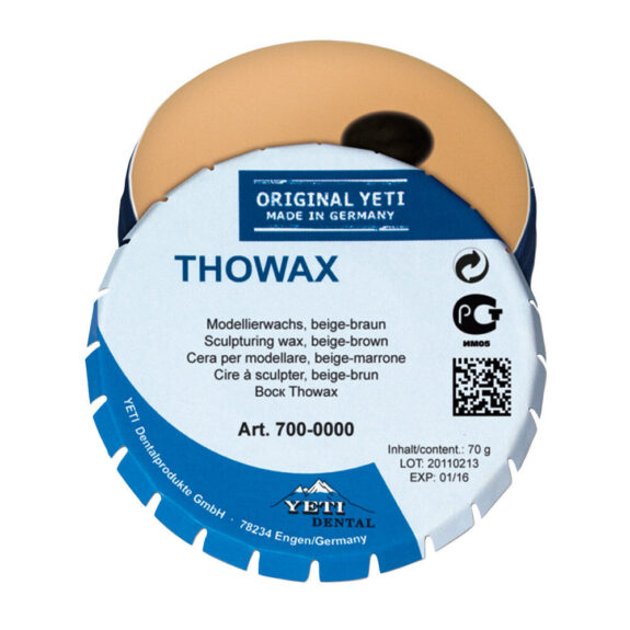 Thowax Modellierwachs beige-braun 70g | 219414