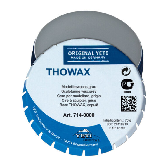 Thowax Modellierwachs grau 70g | 210592