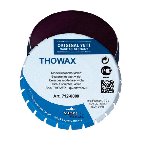 Thowax Modellierwachs violett 70g | 210603