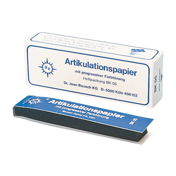 Artikulationspapier blau BK 05 Heftchen | 250047