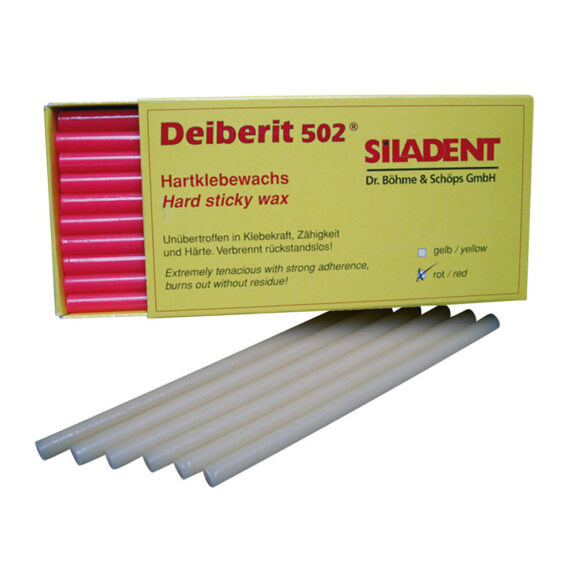 Deiberit Klebewachs 50 Stg gelb  Pa | 231776