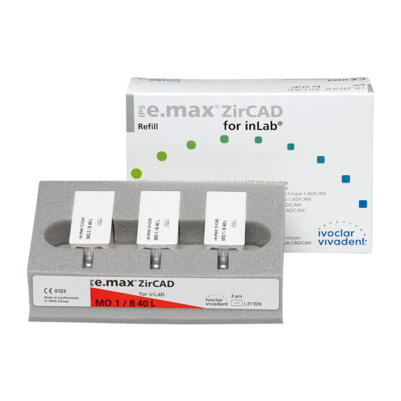 IPS e.max Zircad Inlab MO 0 B40L 3St | 207927