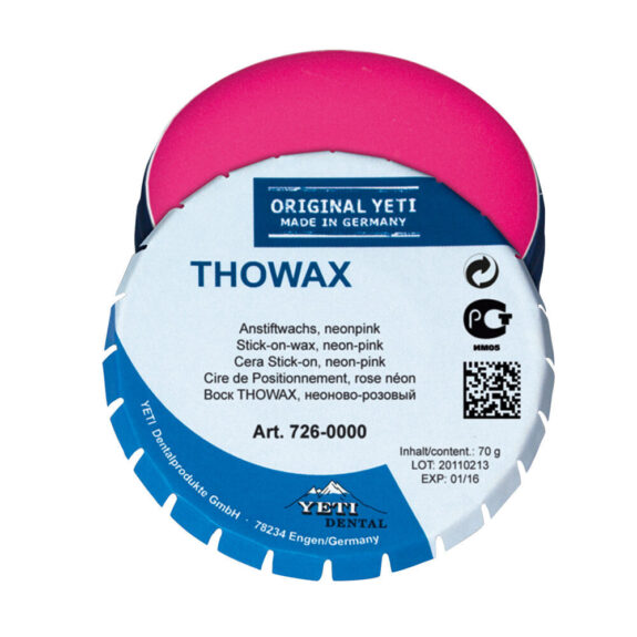 Thowax Anstiftwachs neon-Pink 70g | 210547