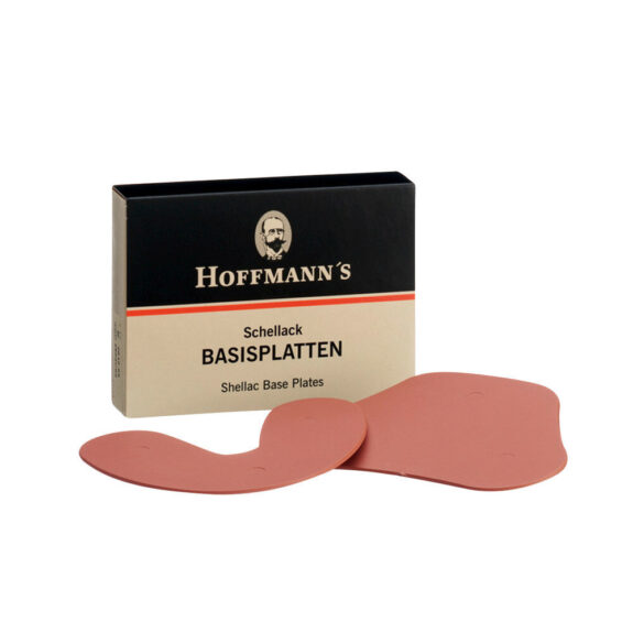 Hoffmann's Basisplatten rosa sort. 100St | 239356