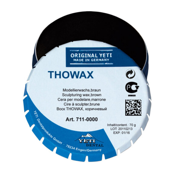 Thowax Modellierwachs braun  70g | 210607