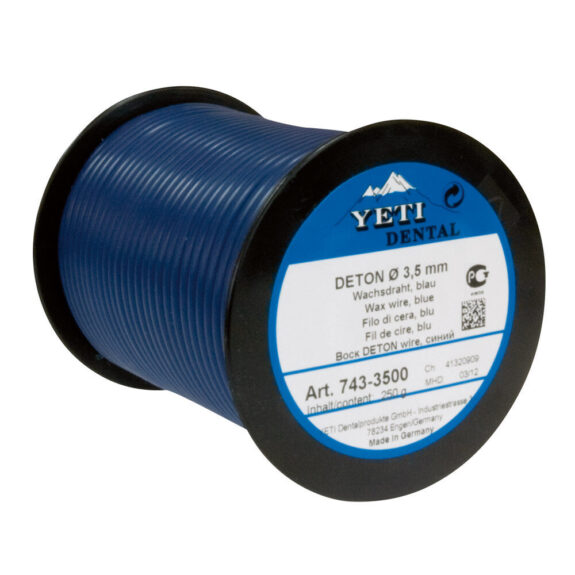 Deton Wachsdraht 4,0mm blau 250g | 207479