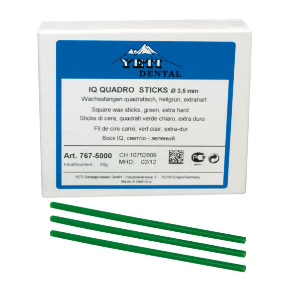 IQ Quadro Sticks hart 2,5mm h-grün 50g | 213220