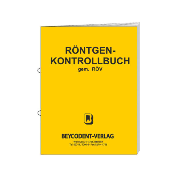 Röntgenkontrollbuch 12100001  St | 204106