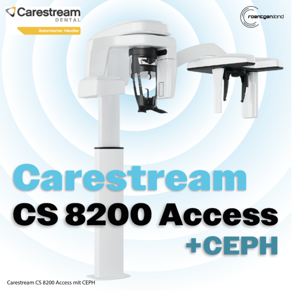 Carestream CS 8200 Access 3D FOV 10×10 + Scan Ceph | 317592