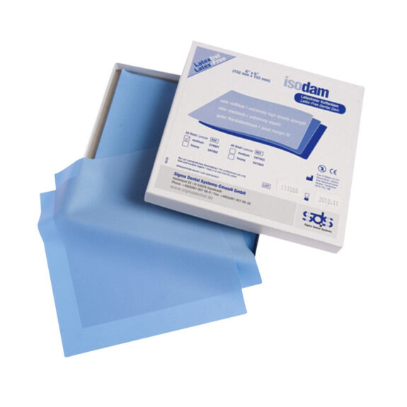 Isodam Non Latex med. blue 20Bl Pa | 252353