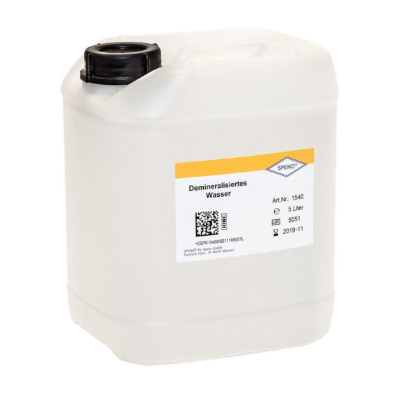 Demineralisiertes Wasser 5l Kan | 252902