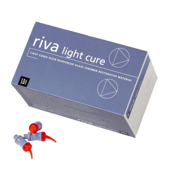 Riva light cure Kaps. B4 yellow 50St | 254445