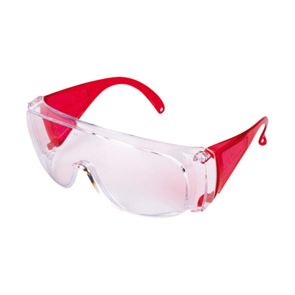 Schutzbrille Anti-Fog rot  St | 272742