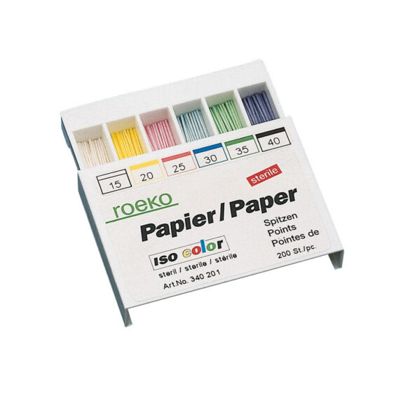 Papierspitzen color ISO  70 300St | 255488