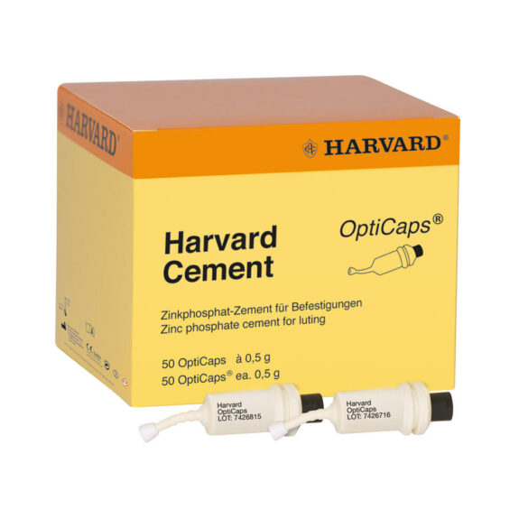 Harvard Opti Caps weißlichgelb 50St | 273699