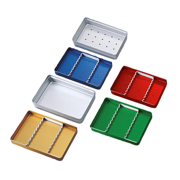 Mini-Tray Deckel ungelocht silber St | 252327