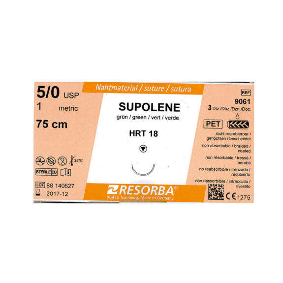 Supolene grün gefl.4/0 HR17  3Dtz | 274340