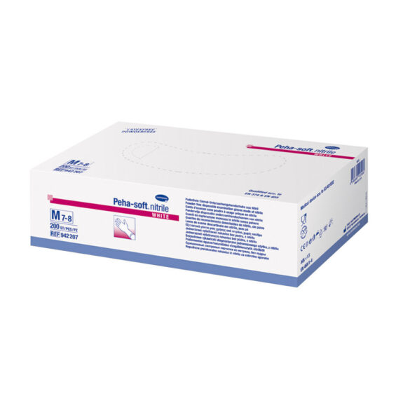 Peha-Soft Nitrile white pdfr Gr.XL 180St | 274676