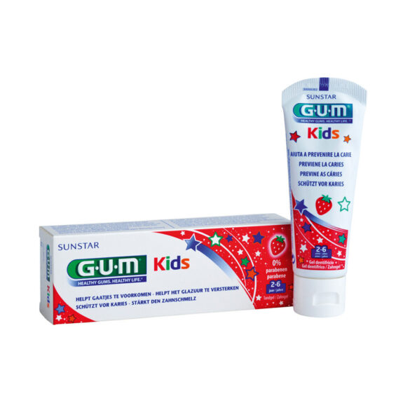 GUM Kids Zahngel Erdbeere 3+  50ml | 259176