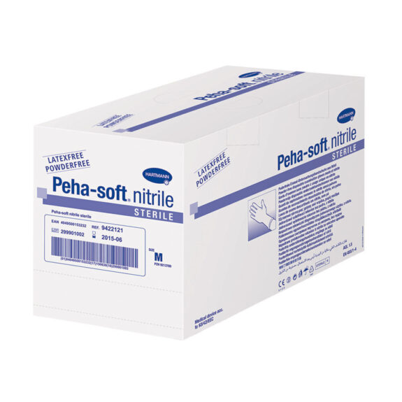 Peha-Soft Nitrile ster. pdfr Gr.S 50Paar | 260204